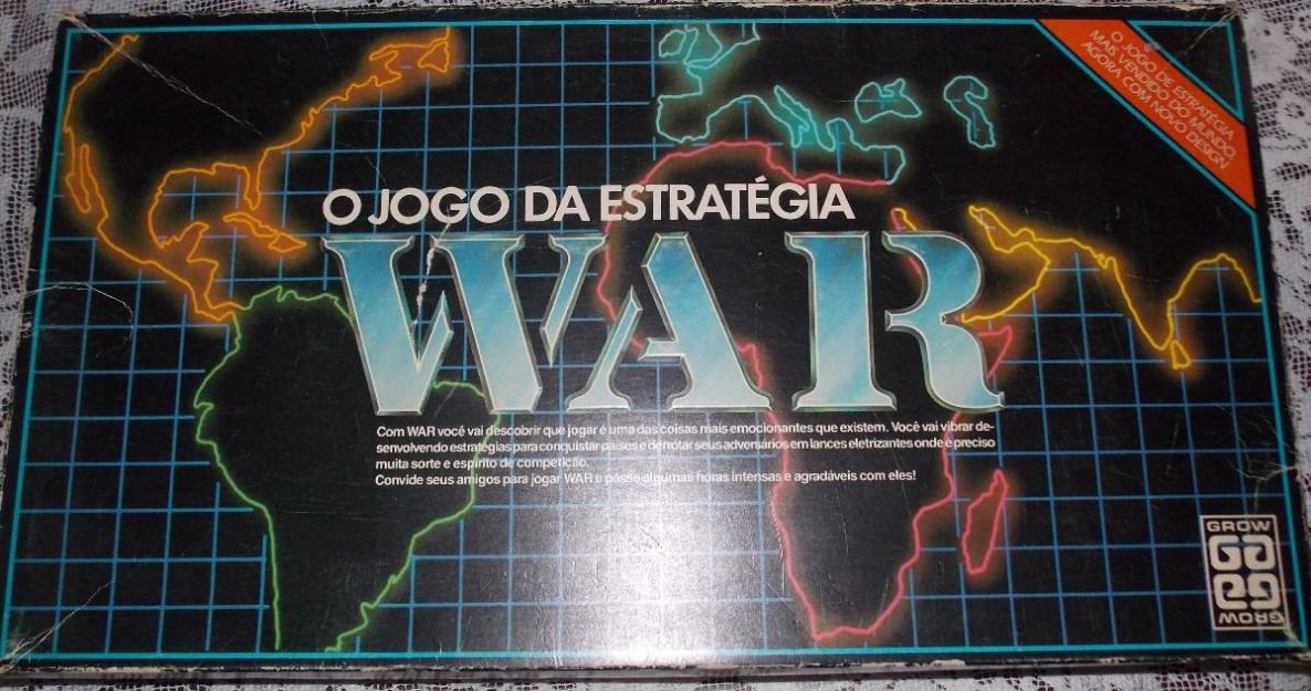A história do WAR - o primeiro jogo de estratégia do Brasil é
