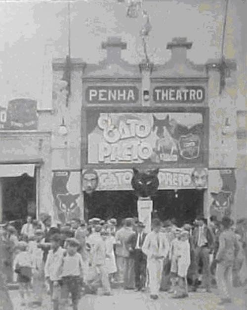 Cine Penha Theatro, na Avenida Penha de França, em 1927