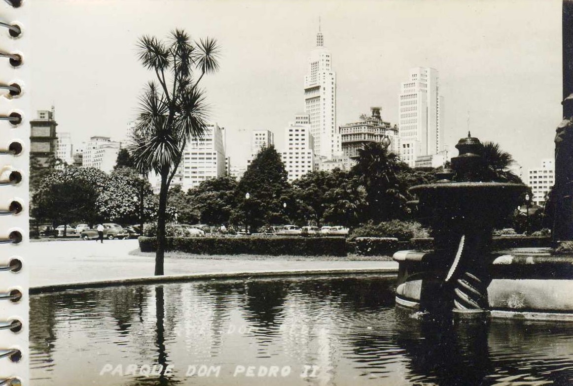 Parque D. Pedro em foto tirada no Palácio das Indústrias