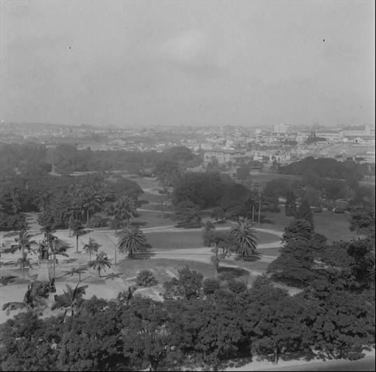Vista Panorâmica do Parque Dom Pedro II em 1940