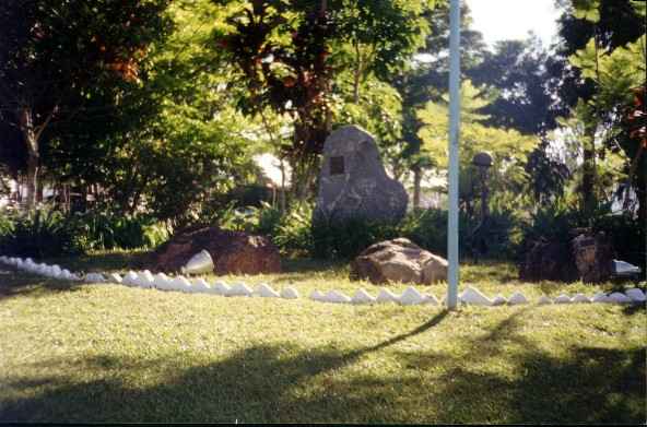 Monumento em homenagem aos 3 heróis brasileiros