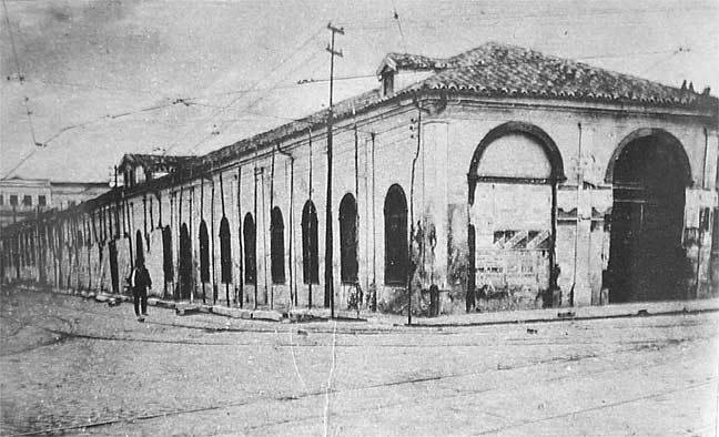 Mercado dos caipiras em 1890.