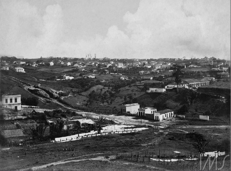 O Vale do Saracura, registrado pelas lentes de Vincenzo Pastore, em 1910